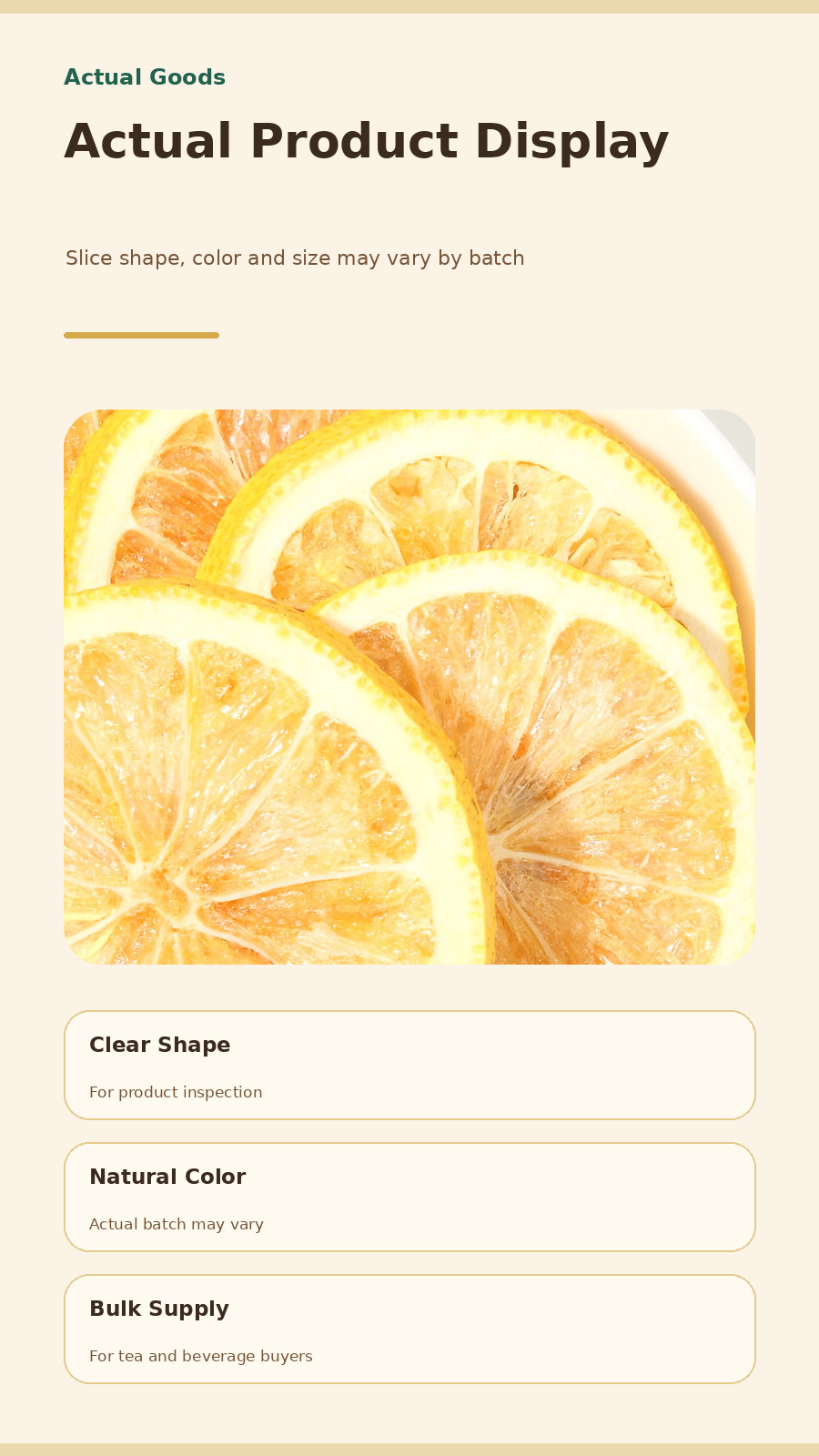 Dried Lemon Slices Herbal Infusion Ning Meng 50g Bulk Botanical Blend for Tea and Culinary Use overview