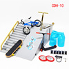 Toy, skateboard, metal bike for finger, small pedal, trousers