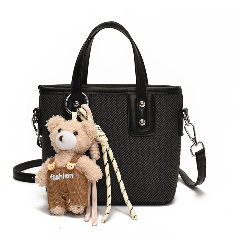 Borsa donna in tela, borsa a tracolla elegante e moderna_voghion.com
