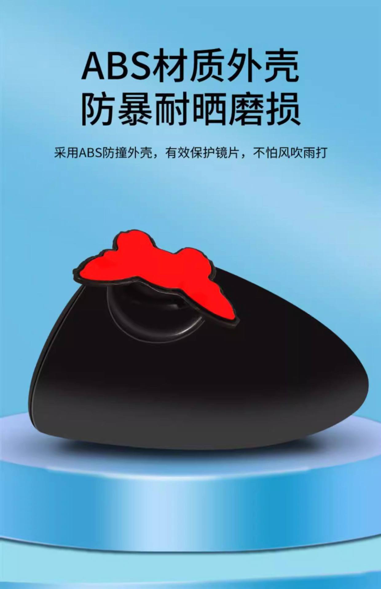 Car Front and Rear Wheel Blind Spot Mirror 360 Degree Auxiliary Mirror