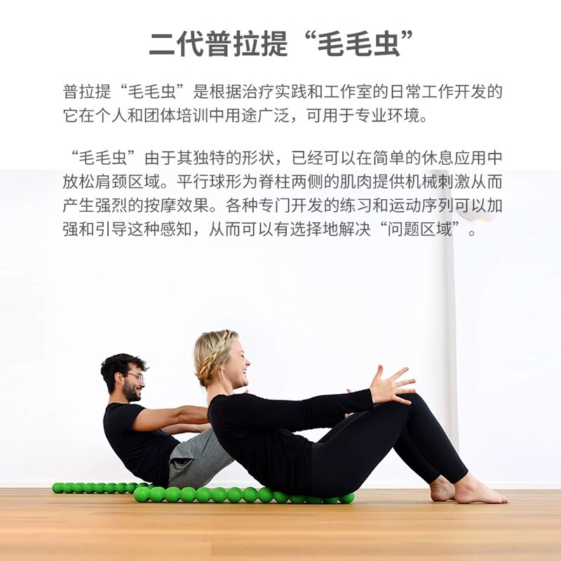 プラティ毛虫脊柱松解棒マッサージ棒ロールspinefitter腰背中筋肉リラックス器材|undefined