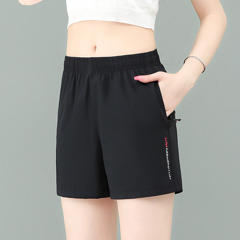 Outdoor Ice Silk Running Sports Quick-drying Pants Women's Shorts Stretch Triple Pants Women's Quick-drying Pants Breathable Lightweight Hiking in Summer Outdoor Ice Silk Running Sports Quick-drying Pants Women's Shorts Stretch Triple Pants Women's Quick-drying Pants Breathable Lightweight Hiking in Summer