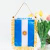 Sports competition promotion and promotion of fans products color Ding Xiaojinqi small hanging flag bar decoration flag