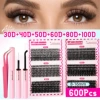 30 row eyelash book 30+40+50+60+80+100P