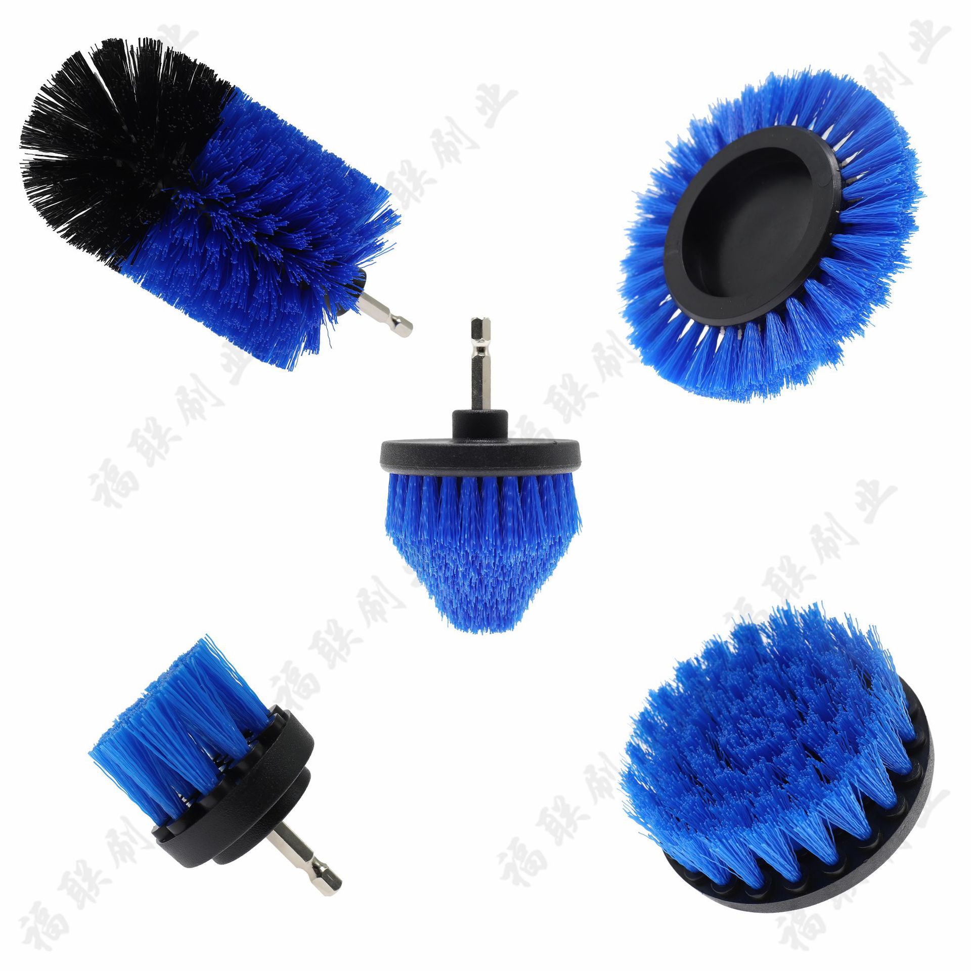 Europeo y Americano Nuevo Hogar coche de limpieza taladro eléctrico cepillo traje de 2,5 pulgadas/5,5 pulgadas cepillo de limpieza eléctrico cabeza