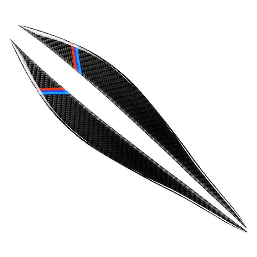 Подходит для BMW из углеродного волокна, фары для бровей, век F30, три 3 серии, фары для бровей 303 i325i/316, аксессуары