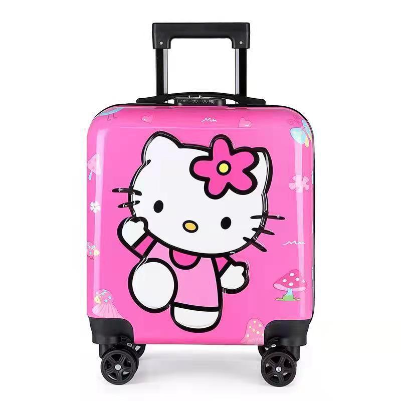 Nuevo cartón de dibujos animados para niños, maletero para hombres y mujeres, maleta libre de envío, caja de contraseña de 18 pulgadas, maleta de embarque de 20 pulgadas