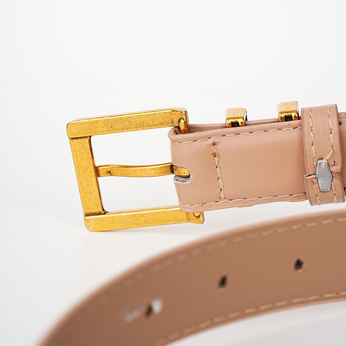 Women's small belt new letter I-buckle belt women's decorative coat trendy high-end jeans belt