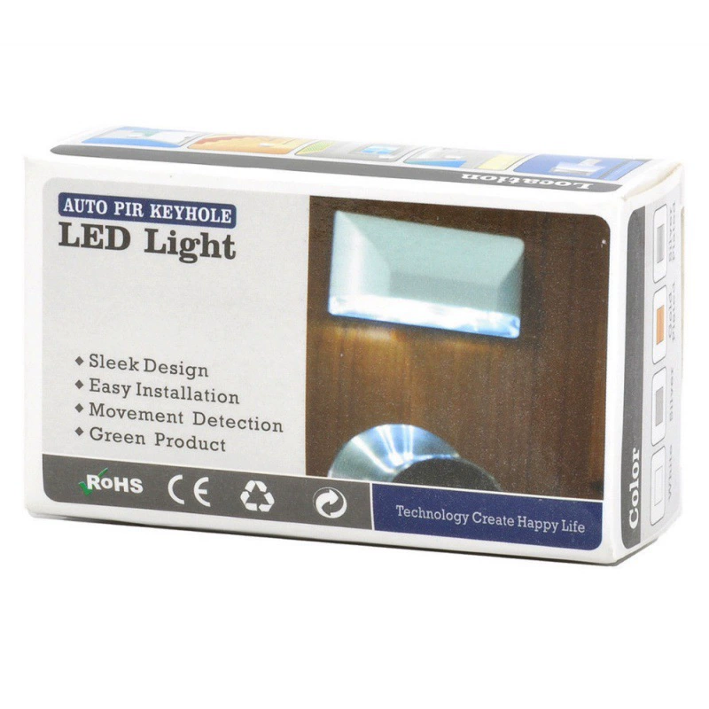 L0403 4LED Мини Инфракрасный Индуктор Лампа для кухонного шкафа Лампа для дверного замка Лампа для тела Датчик