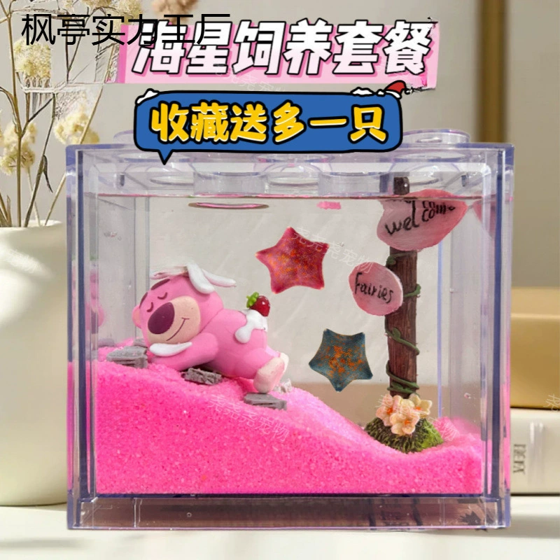 Пирог с морской звездой, большой пакет для разведения звезд, мини-маленький ленивый питомец, детская интернет-игрушка знаменитостей, бесплатная доставка, оптовая продажа