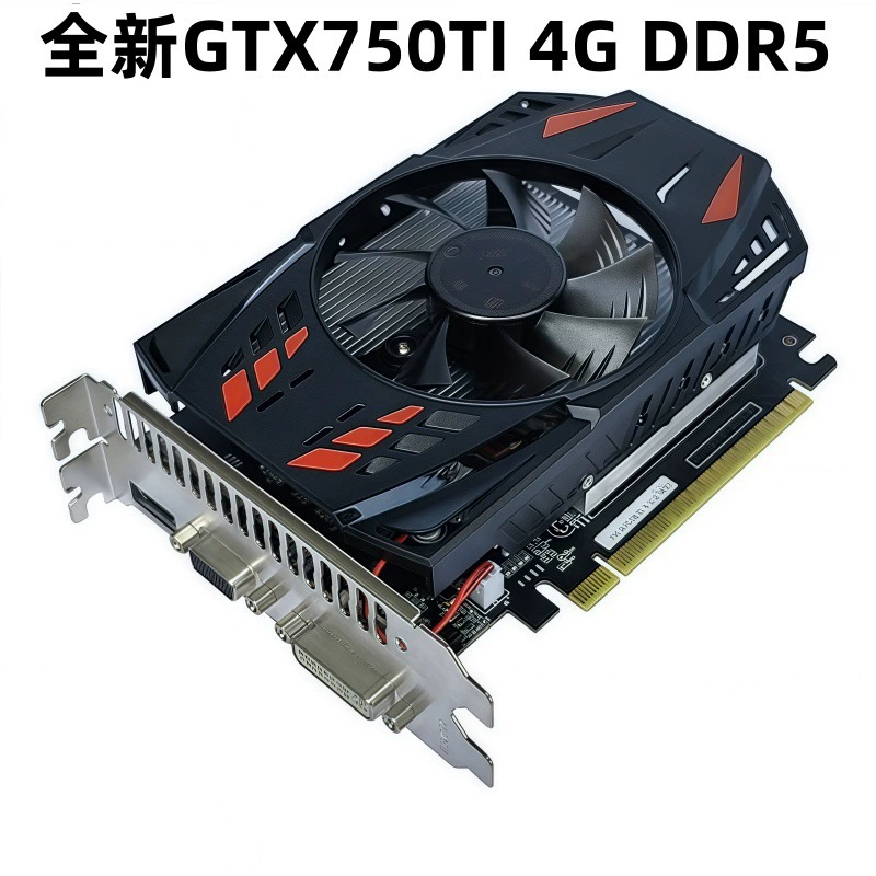 Новый GTX750TI автономный дисплей 4G видеокарта для игры PlayerUnknown's Battlegrounds, дизайн и рисование студия многопользовательская