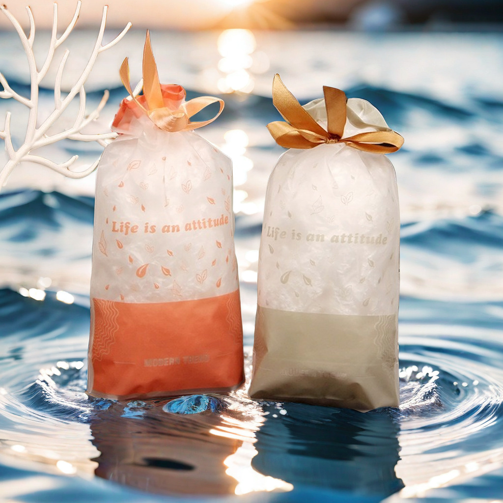 毛巾包装袋丝带抽绳礼品袋束口喜糖糖果饼干回礼袋食品内裤袜子袋