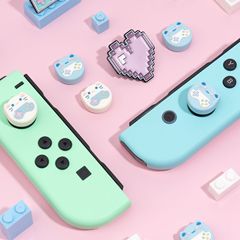 ニンテンドーswitchロッカーカバームース熊ジョイコンキーキャップnsロッカーキャップシリコン保護カバー極想