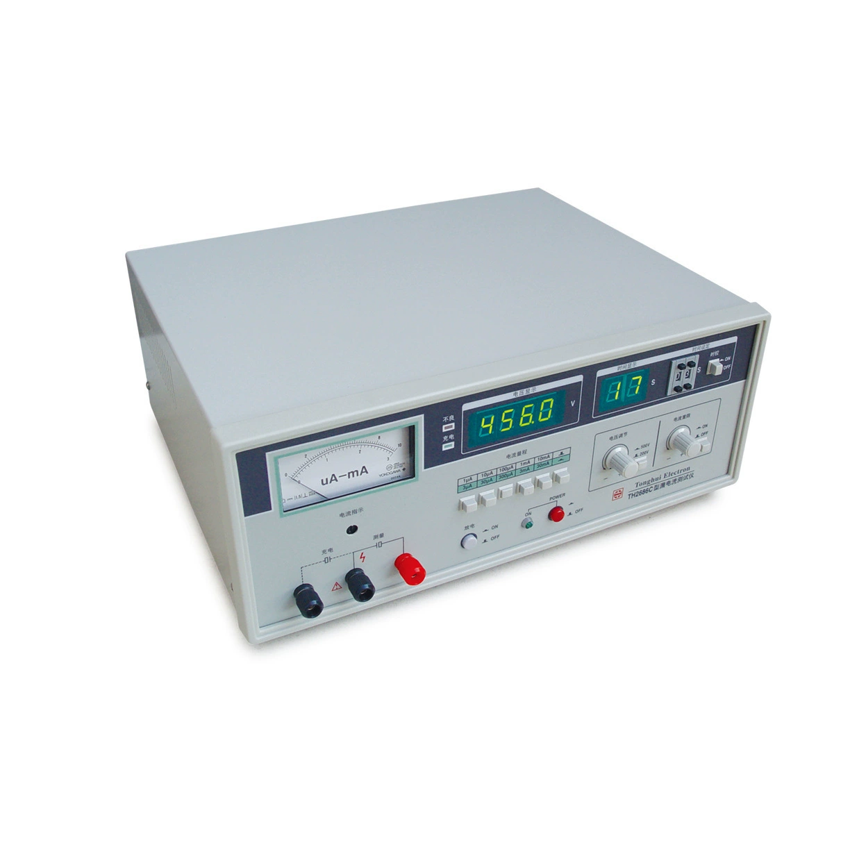 Tonghui TH2686N Электролитический конденсатор Тестер тока утечки TH2686C Компоненты Параметр измерения