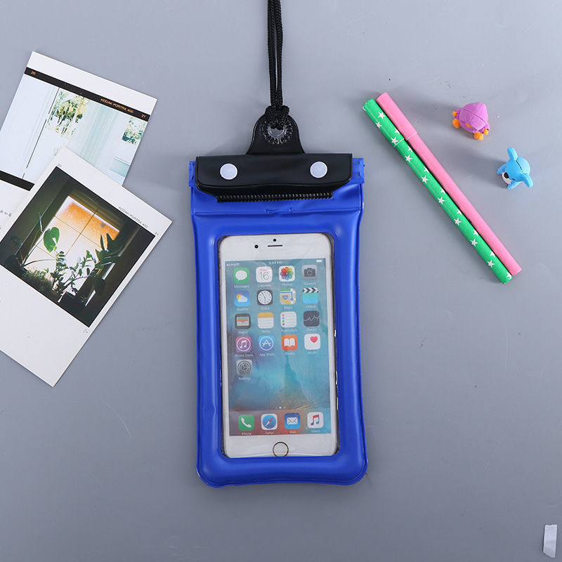 Bolsa de teléfono móvil pantalla táctil para llevar jinete bolsa de polvo caso de teléfono móvil inflable flotante cubierta de cadena de suministro comercio fábrica al por mayor