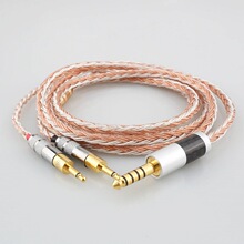 16芯耳机线适用于森海HD700升级线6.5 3.5立体声线卡侬4.4平衡线