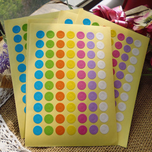 70öһ���rRing sticker��ɫţƤ���A���N DIY���ƌ����bA���N