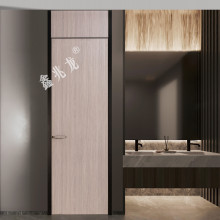 外平内开通顶门型材简约房间门带门头板室内房间门铝木生态门型材