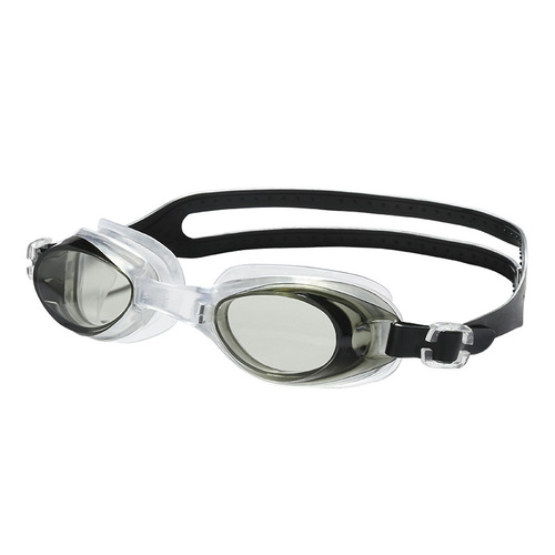 Youth adult swimming goggles with small frame silicone earplug box set high-definition waterproof anti-fog swimming goggles factory wholesale
