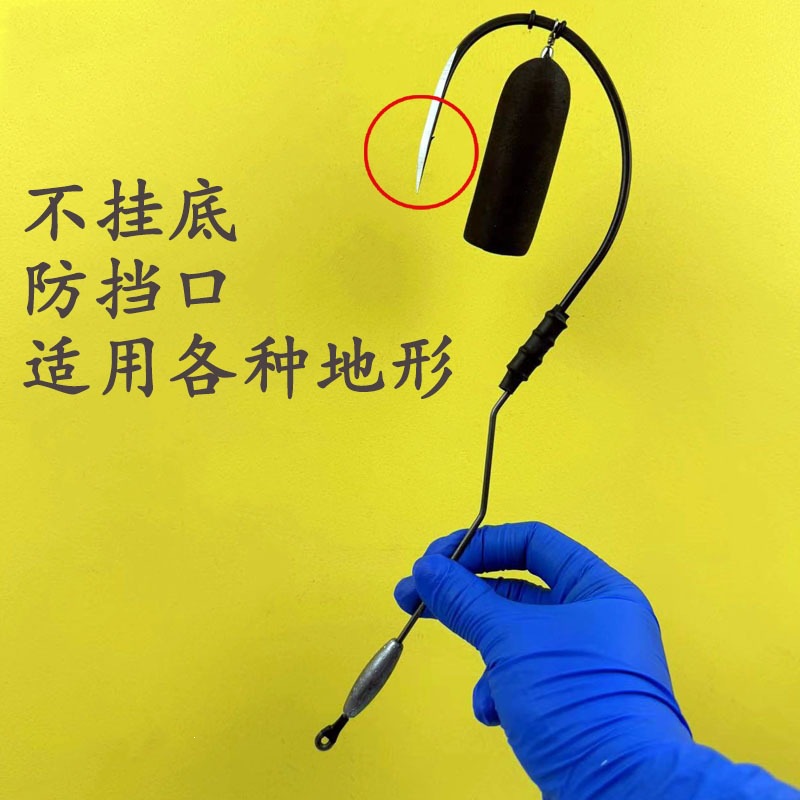 New Model Visual Fishing Hook, God Fishing Slash, Legless Single Hook, Third and Second Generation, Cormorant Short Steel Hook, New Model That Prevents Fish from Escaping
