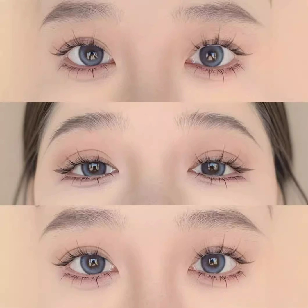 False Eyelash Cluster (Lodo Lowns) natural simulation, soft transparent single clusters