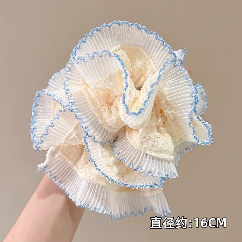 2025法式复古芭蕾风高级感发饰女款大肠发圈头绳丸子头皮筋发绳|undefined