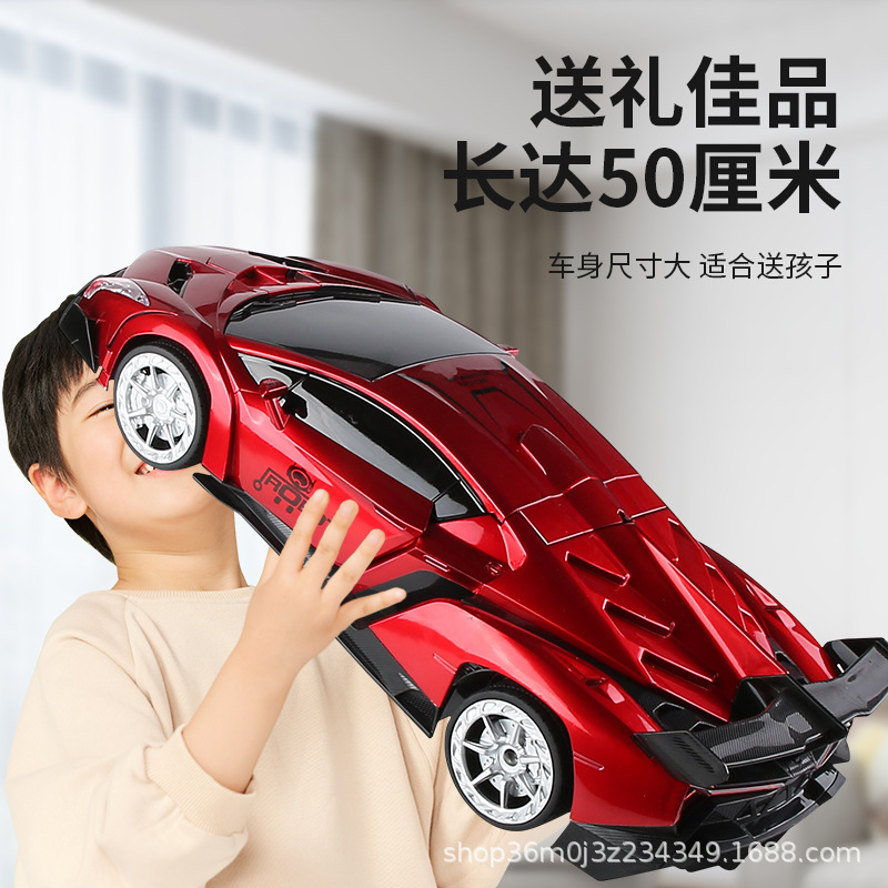 Coche teledirigido con sensor de gestos, coche teledirigido robot con control por voz, coche de carreras eléctrico de gran tamaño para niños, juguete para niños.