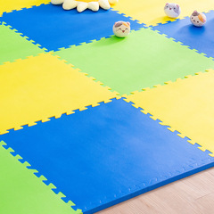 「メーカー直販」子供用のリビングルームの泡畳マットは、パズルの十字模様の泡マットを厚くします。