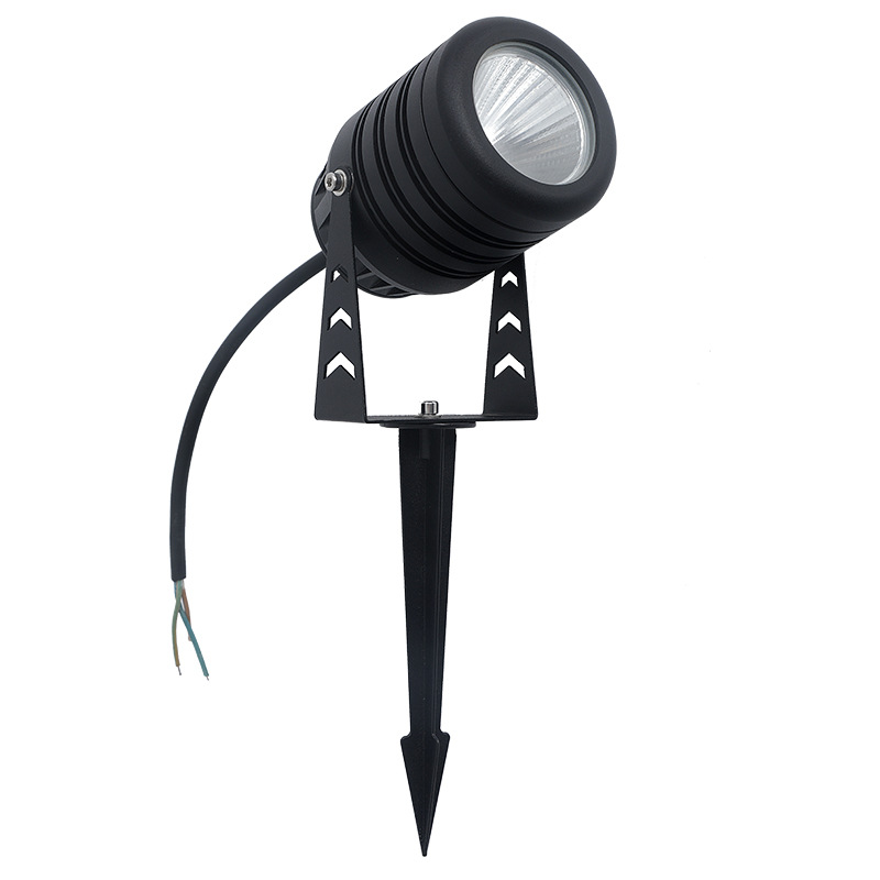Lámpara de conexión a tierra LED al aire libre impermeable COB luz de inundación parque villa jardín luz de iluminación lámpara de inyección led