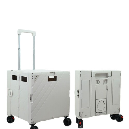 Outdoor camping van pull-along foldable portable large capacity storage rack multi-functional camping