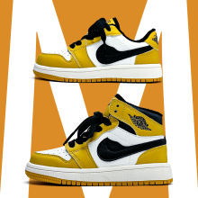 儿童高帮板鞋2025秋季新款女童韩版休闲鞋男童潮牌运动鞋二棉鞋