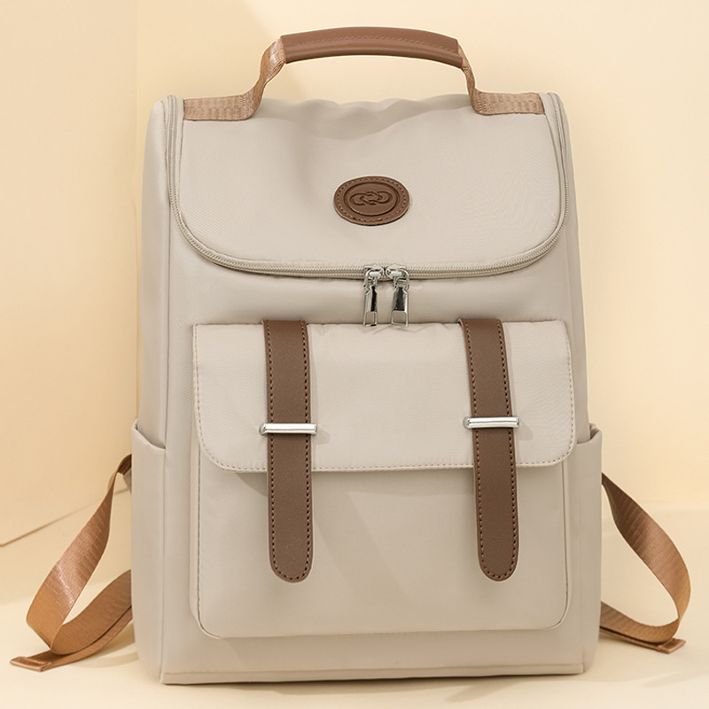 Mochila de nailon, tendencia de la moda femenina, estudiantes universitarios, escuela secundaria, escuela secundaria, mochila escolar, mochila para computadora de viaje de gran capacidad