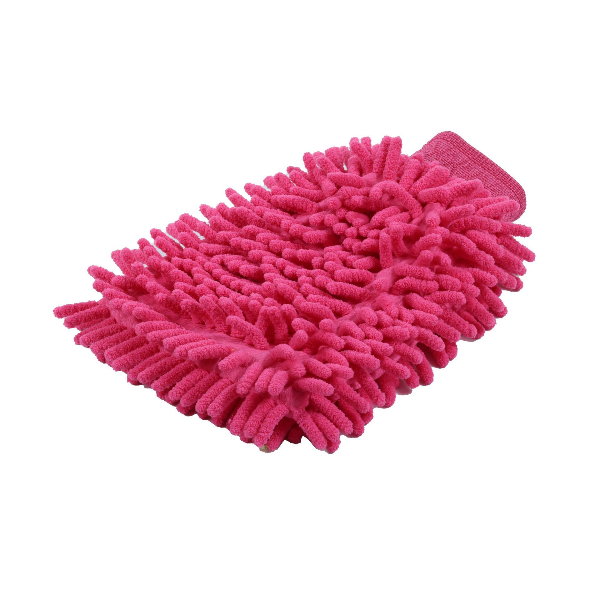 Xinxiili engrosada chenille guantes de lavado de coches guantes de espuma de terciopelo de coral terciopelo largo de una cara guantes de limpieza de coches de doble cara de terciopelo largo