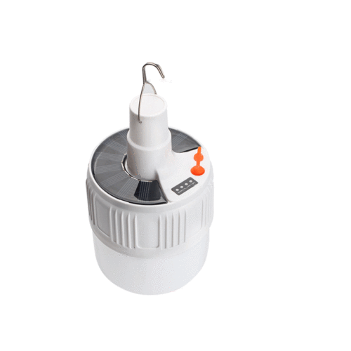 Cross-border solar charging led light bulb bulb home mobile night market stall camping remote control light lighting