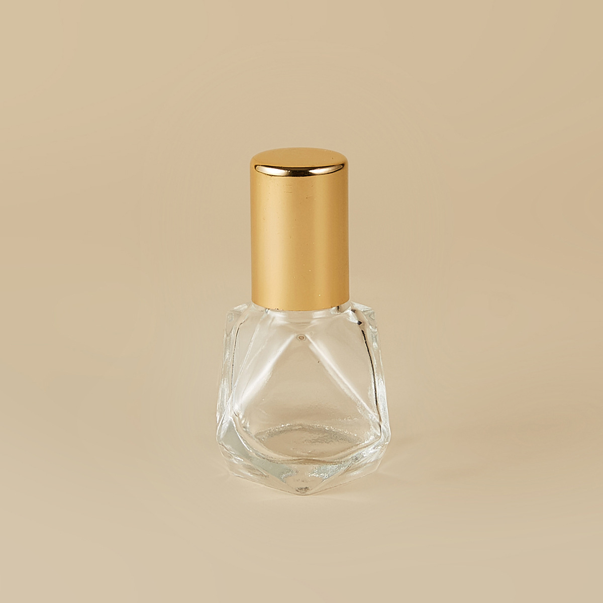 Botella de aceite esencial de vidrio de 8ML botella de cuentas en forma de estrella de cinco puntas bola botella de perfume transparente cosmética sub-embalaje botella vacía