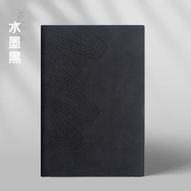 跨境笔记本礼盒套装新款a5加厚本子办公会议记事本可刻字可印logo|undefined