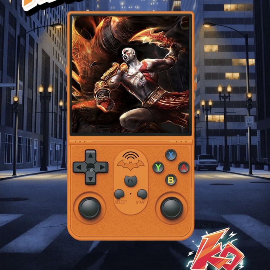 New T16Max Open Source Handheld Console 4inch Portable Nostalgic Handheld Game Console Bat Cross-Border Joystick Handheld Console