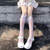 Sexy summer Japanese uniform, brand white colored knee socks for elementary school students