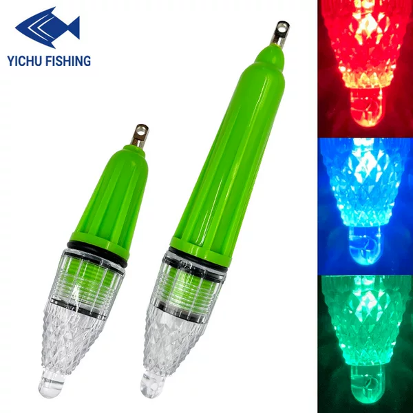 LED underwater fishing lamp night fishing lamp deep water flash fish lamp color waterproof fishing lamp