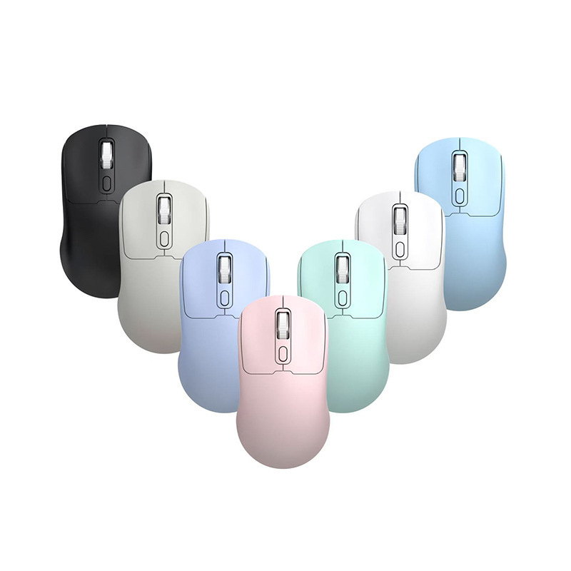 国境を越えた卸売スポットワイヤレスマウス充電式 Bluetooth デュアルモードサイレントオフィスゲームラップトップマウス|undefined