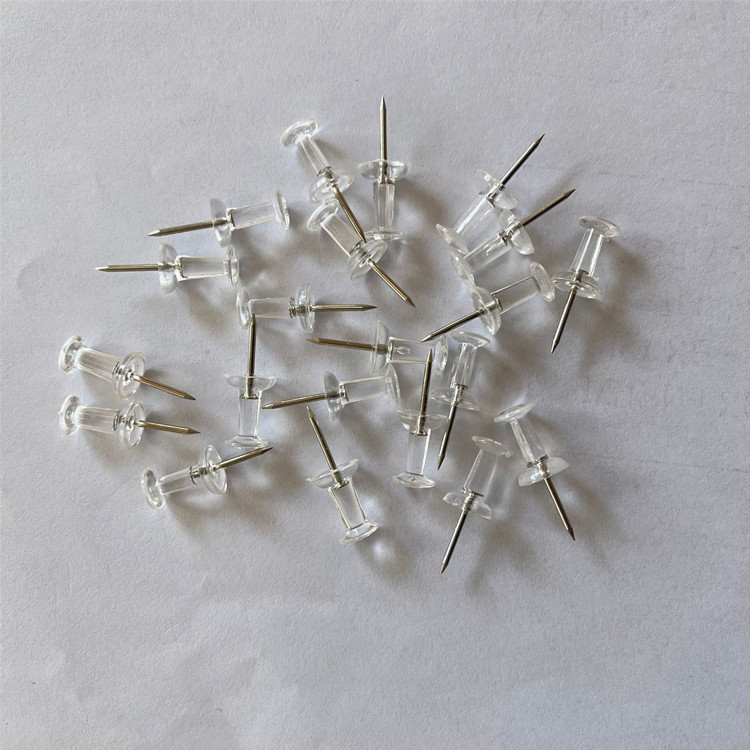 工厂直销透明工字钉办公美术图钉创意软木板按钉相框工艺钉