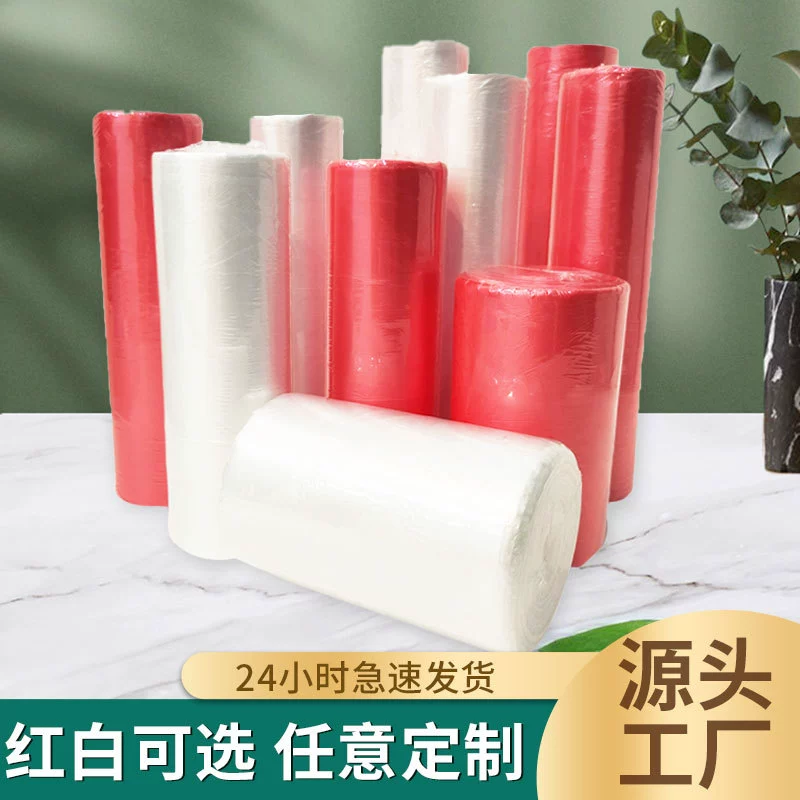 Одноразовая обработка скатерти на заказ Красная белая утолщенная водонепроницаемая и маслостойкая Пылезащитная Скатерть свадебный банкет