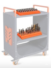 CNC铣刀收纳盒ER筒夹头零件盒数控钻头刀杆配件盒