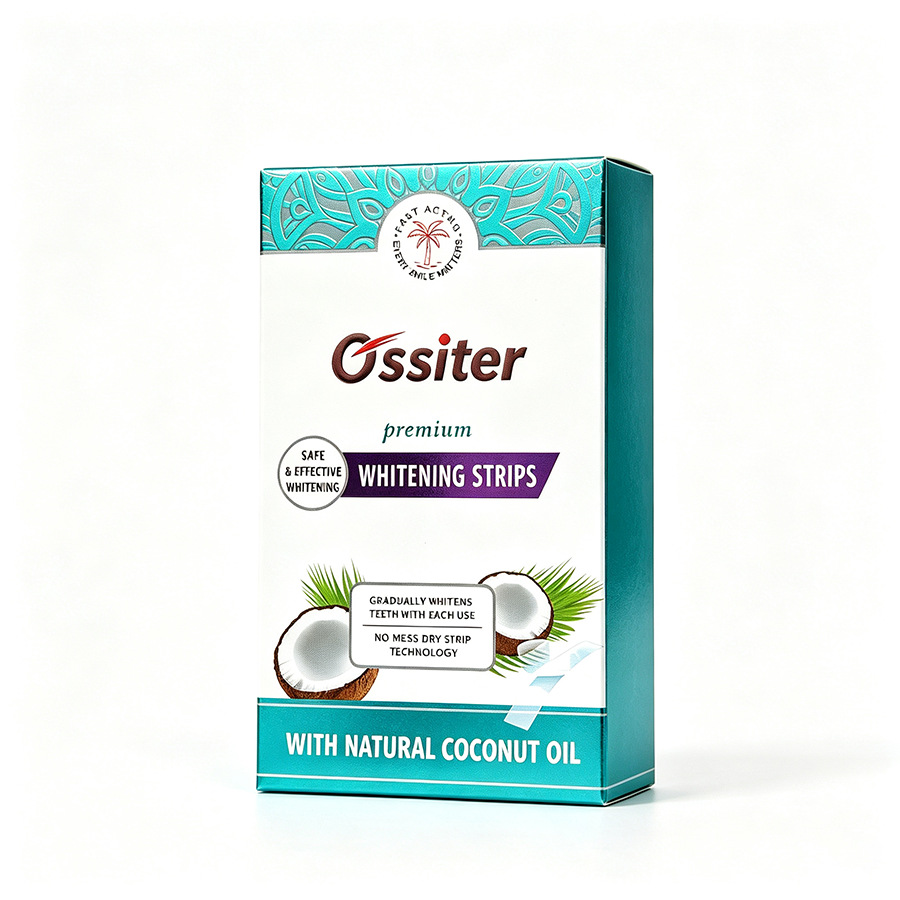 K3 Cross-Border Coconut Oil Teeth Whitening Strips: Gentle, Protects Teeth, Removes Stains, Brightens Teeth, Wholesale for Export