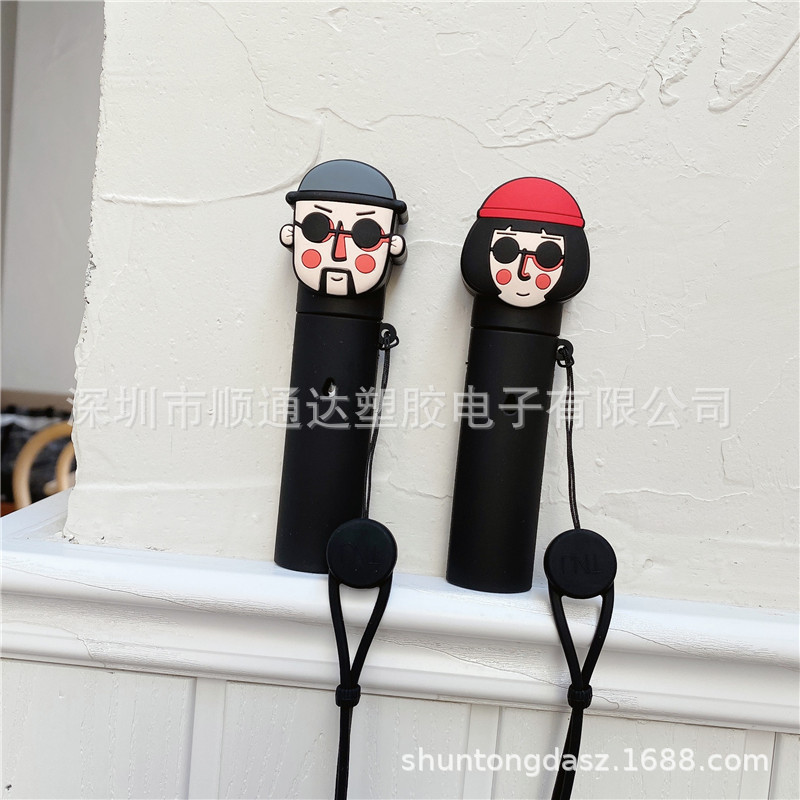 適用于RELX壹代保護套悅ke電子器煙盒5代套煙杆保護殼挂鏈圈繩4代