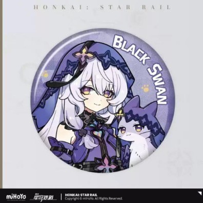 正版崩铁崩坏星穹铁道周边姬子砂金银狼三月七周边马口铁徽章吧唧|undefined
