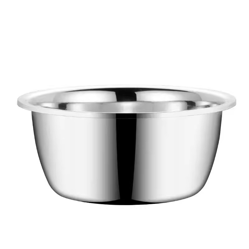Fábrica directa ShunJiaSheng cuenca de acero inoxidable multipropósito cuenca de cocina cuenca de sopa cuenca de verduras cuenca de huevos cuenca de condimento cuenca al por mayor