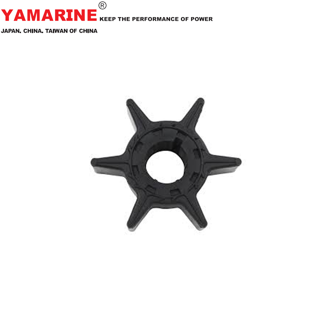 雅马哈船舷外机水泵叶轮 YAMAHA 6L2-44352-00