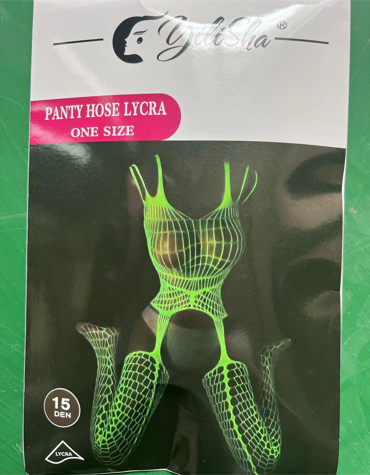 Nuevo mono luminoso nuevo material fresco luminoso reflexivo sexy pantimedias hueco sexy coqueteo bottoming Calcetines