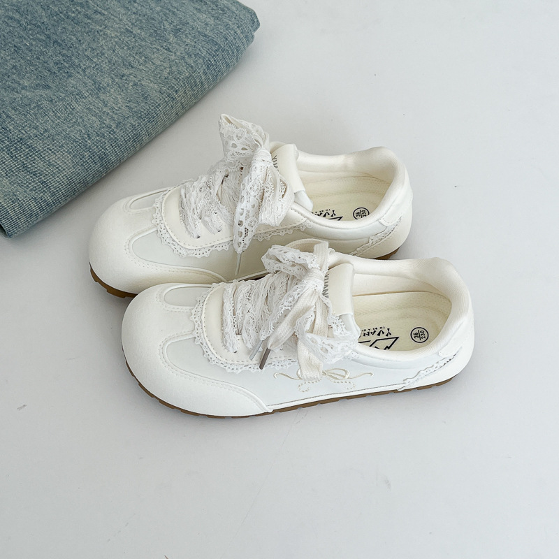 时尚德训鞋女款2025夏季学生百搭网面透气薄底时尚休闲鞋远波2702